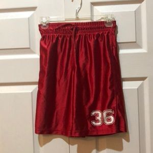 Red boys shorts
